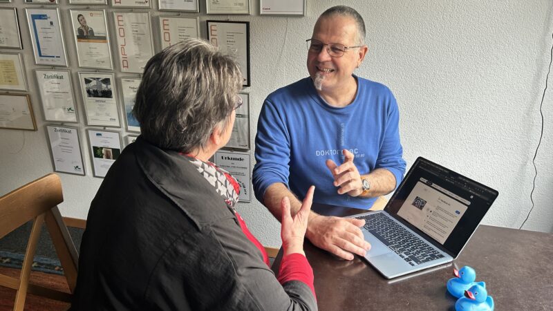 Persönliche Mac-Beratung ist uns wichtig.