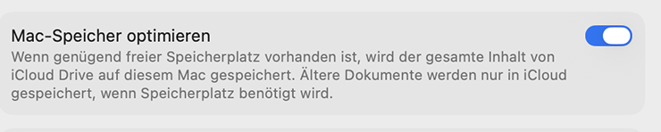 Mac-Speicher optimieren: Haken nie setzen!